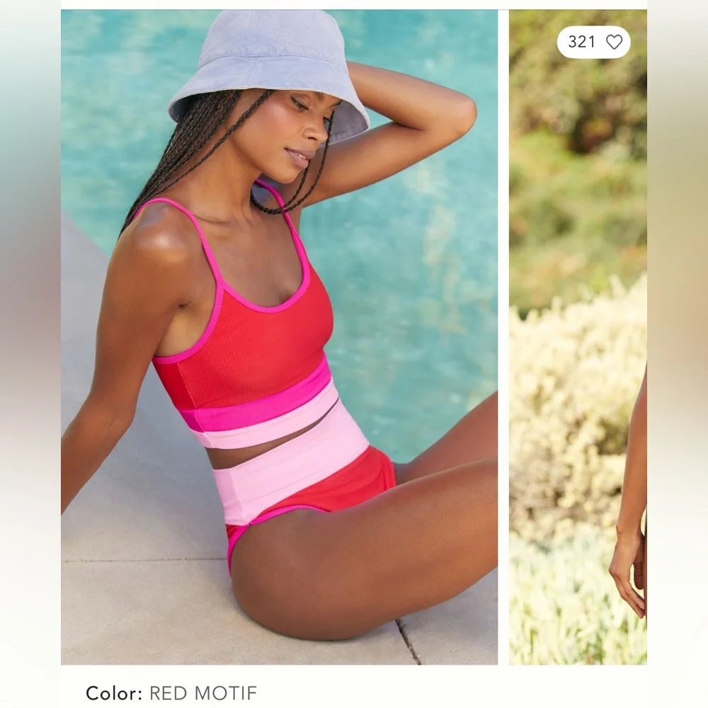 NWT Beach Riot Eva Bikini Top - Picture 4 of 9